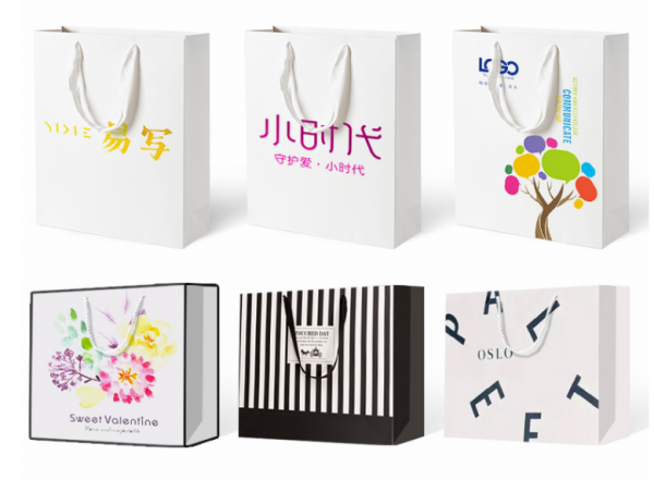 白(bai)卡紙手(shǒu)提袋